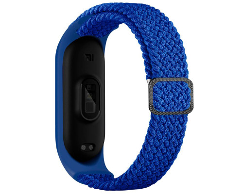 Ремешок для Xiaomi Mi Band 3 / 4 / 5 / 6 / 7 Elastic adjustment Колір Black 2020000424741