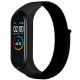 Ремешок для Xiaomi Mi Band 3 / 4 / 5 / 6 / 7 Nylon Колір White/Gray 2020000424475