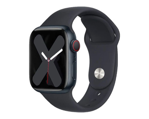 Ремінець для Apple Watch Band Silicone One-Piece Size-S 38/40/41 mm Колір 68, Blackcurrant 2020000277477