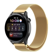 Ремінець Універс 20mm Milanese loop для Samsung/Amazfit/Huawei Колір Gold 2020000438304 ma32371_3342034