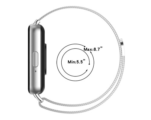 Ремінець для Samsung Galaxy Fit 3 (R390) Milanese Loop Колір Starlight Color 2020000472001 ma35303_3345781