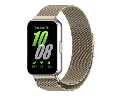 Ремінець для Samsung Galaxy Fit 3 (R390) Milanese Loop Колір Starlight Color 2020000472001 ma35303_3345781