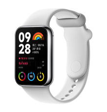 Ремінець для Xiaomi Mi Band 8 Pro/Mi Band 9 Pro/Redmi Watch 4 Silicone Колір White 2020000473282 ma35301_3345763