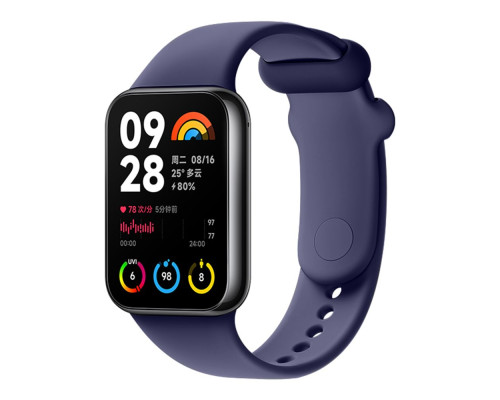 Ремінець для Xiaomi Mi Band 8 Pro/Mi Band 9 Pro/Redmi Watch 4 Silicone Колір White 2020000473282 ma35301_3345763