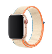 Ремінець для Apple Watch Nylon 38/40/41 mm Колір Cream 2020000478072 ma37188_3610630