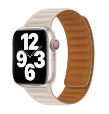 Ремінець для Apple Watch Magnetic Silicone 42/44/45/49 mm Колір Starlight 2020000478300 ma37202_3610732