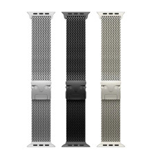 Ремінець для Apple Watch Milanese Clasp 42/44/45/49 mm Колір Black 2020000478515 ma37201_3610721