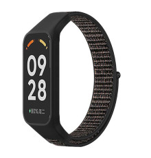 Ремінець для Xiaomi Mi Band 8 Active/Redmi Smart Band 2 Nylon Колір Black 2020000487111 ma35300_3345717