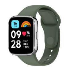 Ремінець для Xiaomi Redmi Watch 3 Active Silicone Колір Dark Green 2020000486930 ma35305_3345788