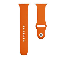 Ремінець для Apple Watch Band Silicone One-Piece Size-S 38/40/41 mm Колір 13, Orange 2020000088585