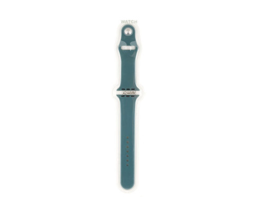 Ремінець для Apple Watch Band Silicone One-Piece Size-S 42/44/45/49 mm Колір 35, Dark olive 2020000088707