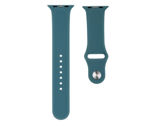 Ремінець для Apple Watch Band Silicone One-Piece Size-S 42/44/45/49 mm Колір 35, Dark olive 2020000088707