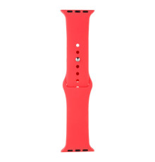 Ремінець для Apple Watch Band Silicone One-Piece Size-S 38/40/41 mm Колір 37, Rose red 2020000247357