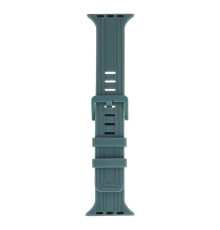 Ремінець для Apple Watch Band Silicone Shine 42/44/45/49 mm Колір Dark Green 2020000257301