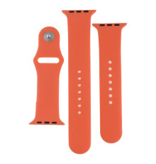 Ремінець для Apple Watch Band Silicone Two-Piece 42/44/45/49 mm Колір 49, Papaya 2020000267980