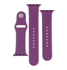 Ремінець для Apple Watch Band Silicone Two-Piece 38/40/41 mm Колір 43, Grape 2020000267720