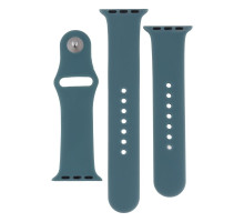 Ремінець для Apple Watch Band Silicone Two-Piece 38/40/41 mm Колір 55, Pine green 2020000267713