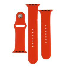 Ремінець для Apple Watch Band Silicone Two-Piece 42/44/45/49 mm Колір 13, Orange 2020000268222