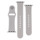 Ремінець для Apple Watch Band Silicone Two-Piece 38/40/41 mm Колір 55, Pine green