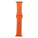 Ремінець для Apple Watch Band Silicone One-Piece Size-S 38/40/41 mm Колір 13, Orange 2020000088585