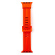 Ремінець для Apple Watch Band Silicone Shine 38/40/41 mm Колір Orange Red