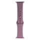 Ремінець для Apple Watch Band Silicone One-Piece Size-S 42/44/45/49 mm Колір 19, Pink sand