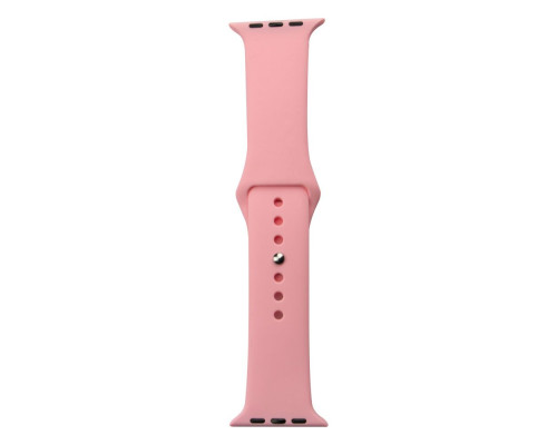 Ремінець для Apple Watch Band Silicone One-Piece Size-S 42/44/45/49 mm Колір 19, Pink sand