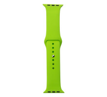 Ремінець для Apple Watch Band Silicone One-Piece Size-S 42/44/45/49 mm Колір 32, Green 2000000580166