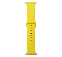 Ремінець для Apple Watch Band Silicone One-Piece Size-S 42/44/45/49 mm Колір 50, Canary yellow 2020000277521