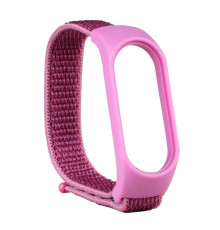 Ремінець для Xiaomi Mi Band 5 / 6 Nylon Колір Purple 2020000330608