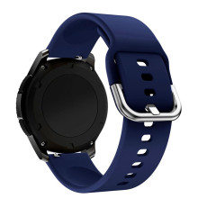 Ремешок Универс 22mm Silicone Original Design для Samsung/Amazfit/Huawei Колір Midnight Blue 2020000423973