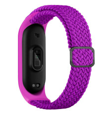 Ремешок для Xiaomi Mi Band 3 / 4 / 5 / 6 / 7 Elastic adjustment Колір Purple 2020000424772