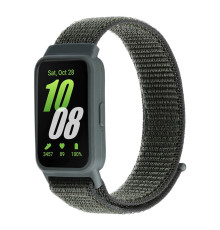 Ремінець для Samsung Galaxy Fit 3 (R390) Nylon Колір Army Green 2020000473176 ma35304_3345782