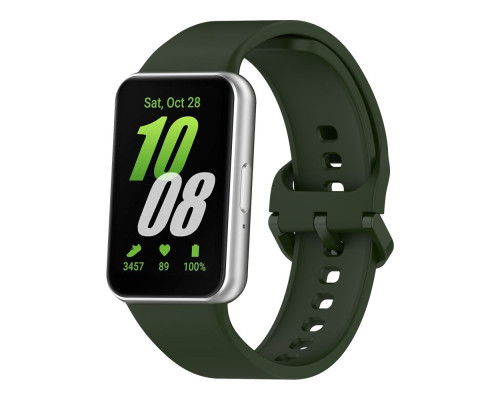 Ремінець для Samsung Galaxy Fit 3 (R390) Silicone Колір White 2020000473329 ma35302_3345774