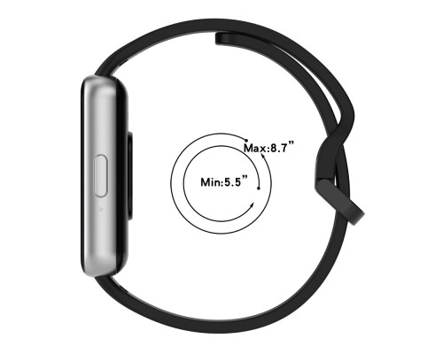 Ремінець для Samsung Galaxy Fit 3 (R390) Silicone Колір White 2020000473329 ma35302_3345774