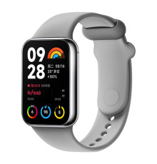 Ремінець для Xiaomi Mi Band 8 Pro/Mi Band 9 Pro/Redmi Watch 4 Silicone Колір Grey 2020000473206 ma35301_3345754