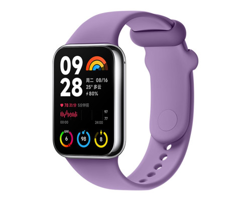 Ремінець для Xiaomi Mi Band 8 Pro/Mi Band 9 Pro/Redmi Watch 4 Silicone Колір Yellow 2020000473299 ma35301_3345764