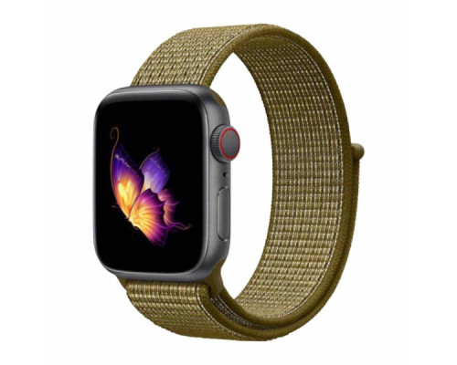 Ремінець для Apple Watch Nylon 38/40/41 mm Колір Dark Blue 2020000478065 ma37188_3667599