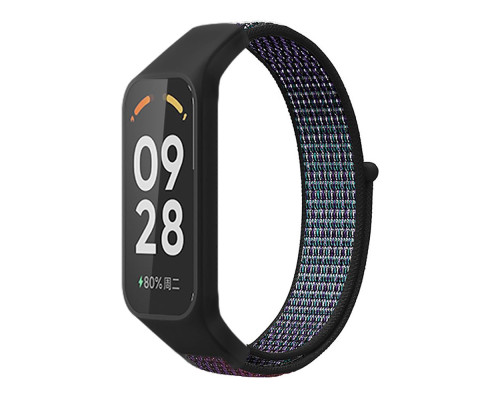 Ремінець для Xiaomi Mi Band 8 Active/Redmi Smart Band 2 Nylon Колір Army Green 2020000487142 ma35300_3345744