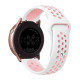 Ремешок Универс 20mm N Sport для Samsung/Amazfit/Huawei Колір Pink/White 2020000413929