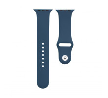 Ремінець для Apple Watch Band Silicone One-Piece Size-S 42/44/45/49 mm Колір 46, Cosmos blue 2020000088684