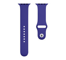 Ремінець для Apple Watch Band Silicone One-Piece Size-S 38/40/41 mm Колір 34, Purple 2020000018674