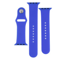 Ремінець для Apple Watch Band Silicone Two-Piece 42/44/45/49 mm Колір 44, Shiny blue 2020000268109