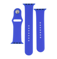 Ремінець для Apple Watch Band Silicone Two-Piece 42/44/45/49 mm Колір 44, Shiny blue 2020000268109