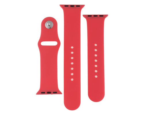 Ремінець для Apple Watch Band Silicone Two-Piece 38/40/41 mm Колір 48, Dragon fruit 2020000267690