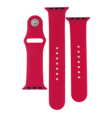 Ремінець для Apple Watch Band Silicone Two-Piece 38/40/41 mm Колір 48, Dragon fruit 2020000267690