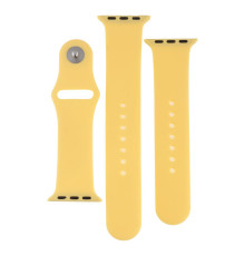 Ремінець для Apple Watch Band Silicone Two-Piece 38/40/41 mm Колір 50.Canary Yellow 2020000267959