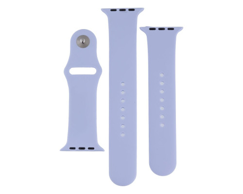 Ремінець для Apple Watch Band Silicone Two-Piece 42/44/45/49 mm Колір 44, Shiny blue 2020000268109