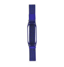 Ремінець для Xiaomi Mi Band 3 / 4 / 5 / 6 Milanese Loop Колір Синий 2020000295440