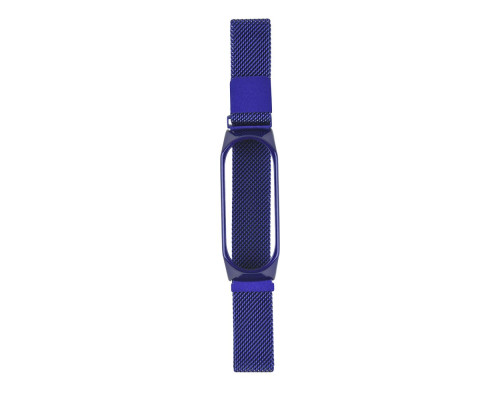 Ремінець для Xiaomi Mi Band 3 / 4 / 5 / 6 Milanese Loop Колір Синий 2020000295440